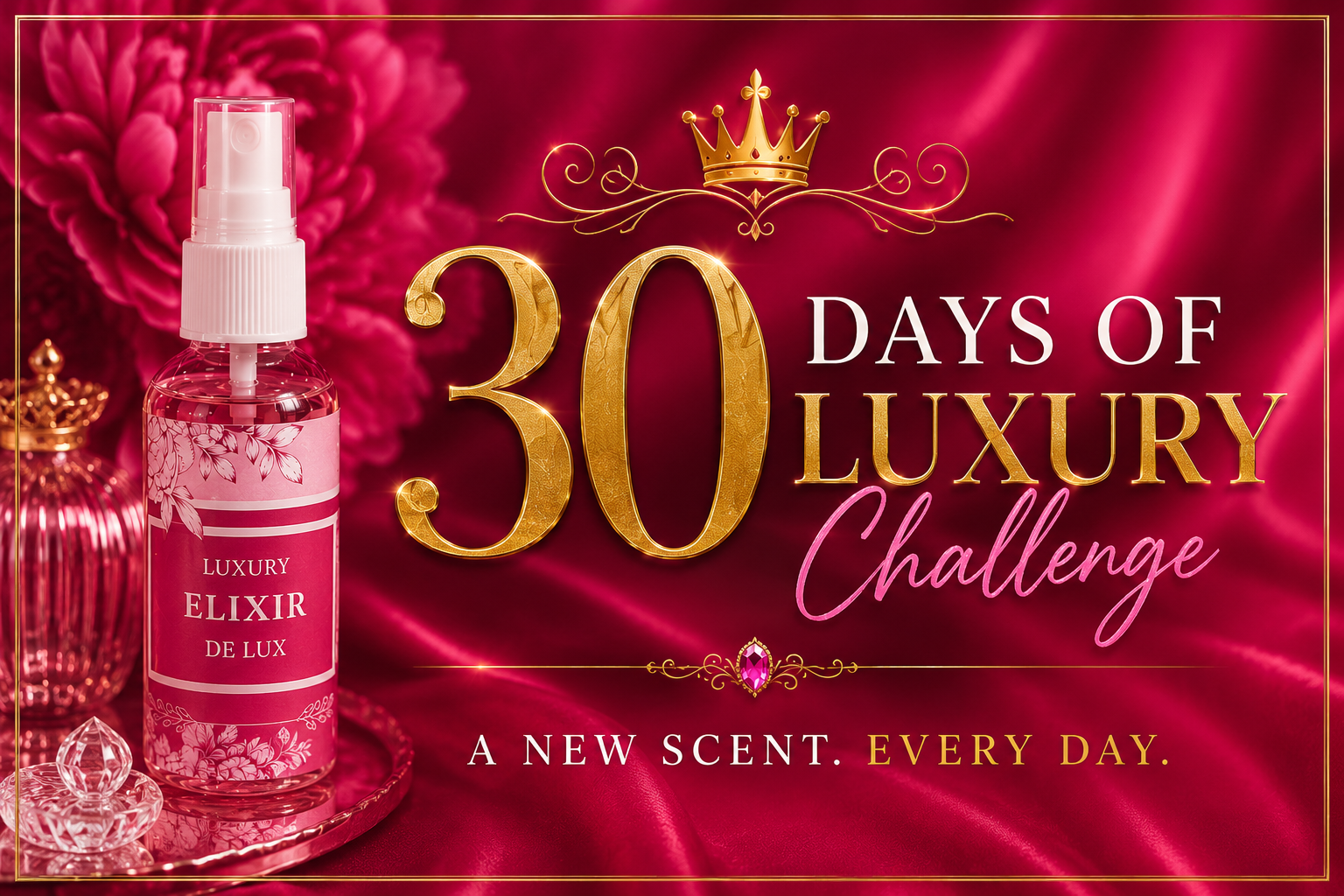 ✨ 30 DAYS OF LUXURY CHALLENGE ✨